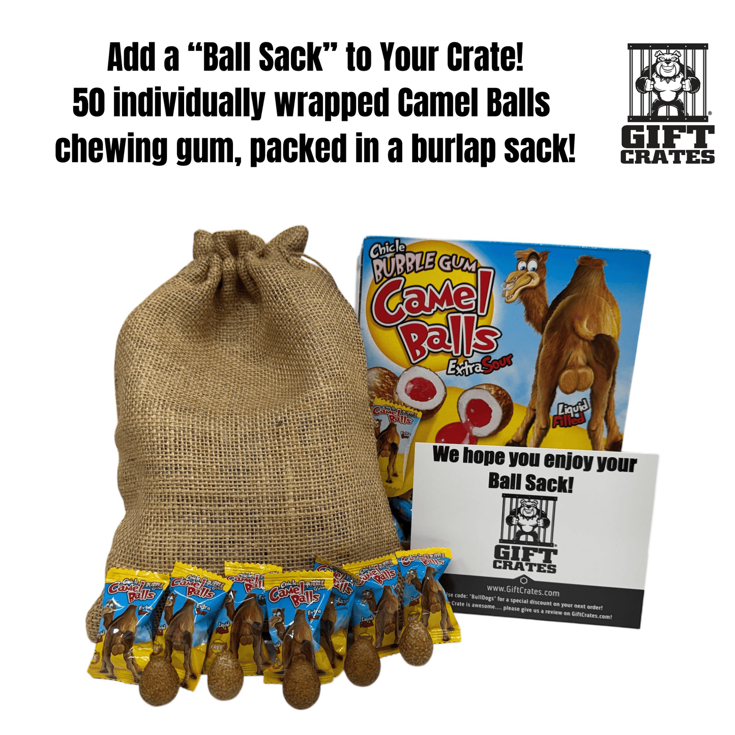 Add a "Ball Sack" - Gift Crates