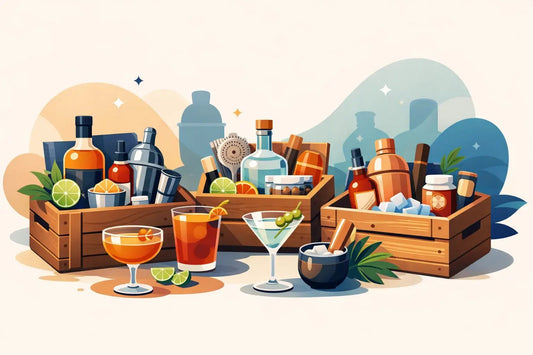 12 Cocktail Crate Gift Ideas That Hit Different - Gift Crates