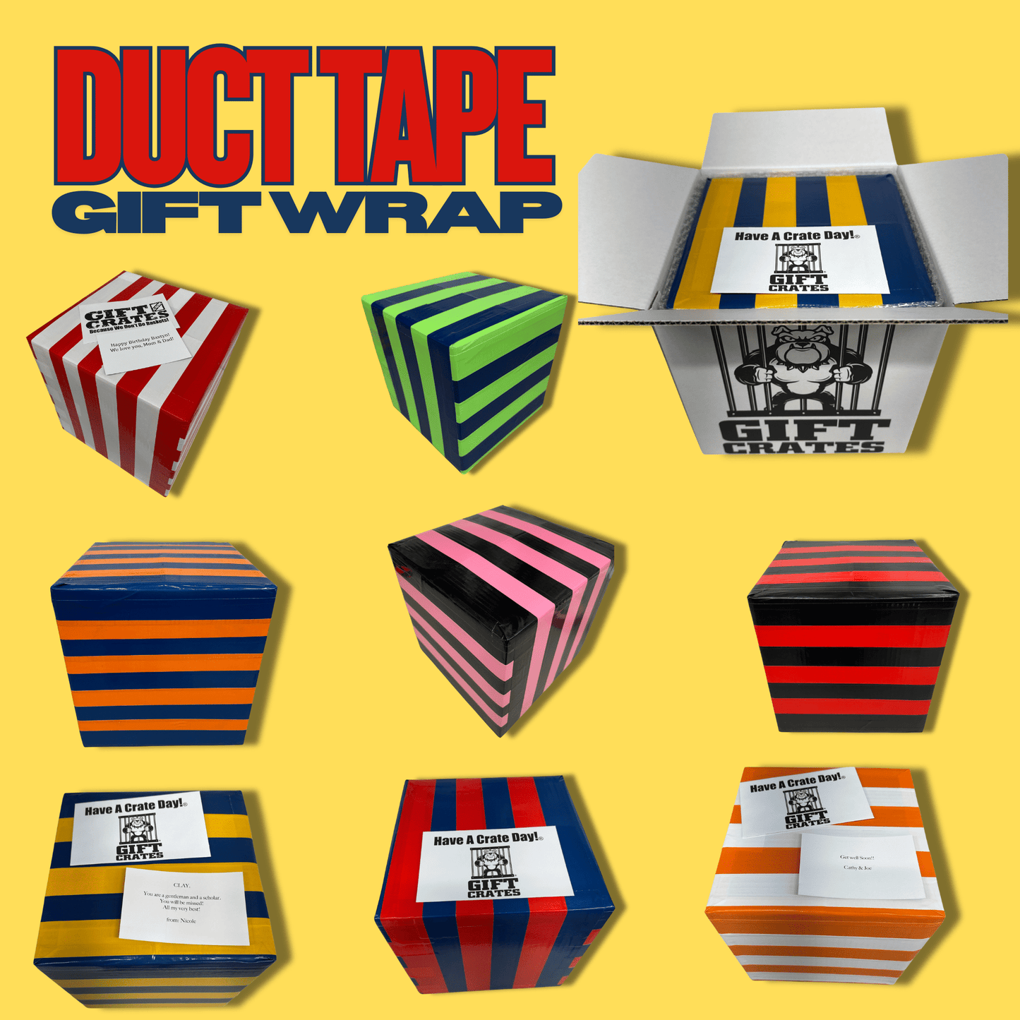  Duct Tape - Gift Crates