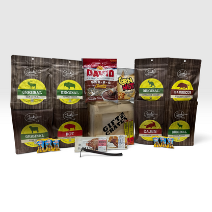 Exotic Meat Jerky Crate