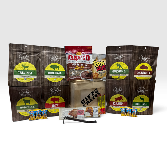 Exotic Meat Jerky Crate
