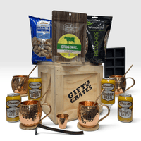Moscow Mule Crate: Complete with Copper Mugs: Free Shipping