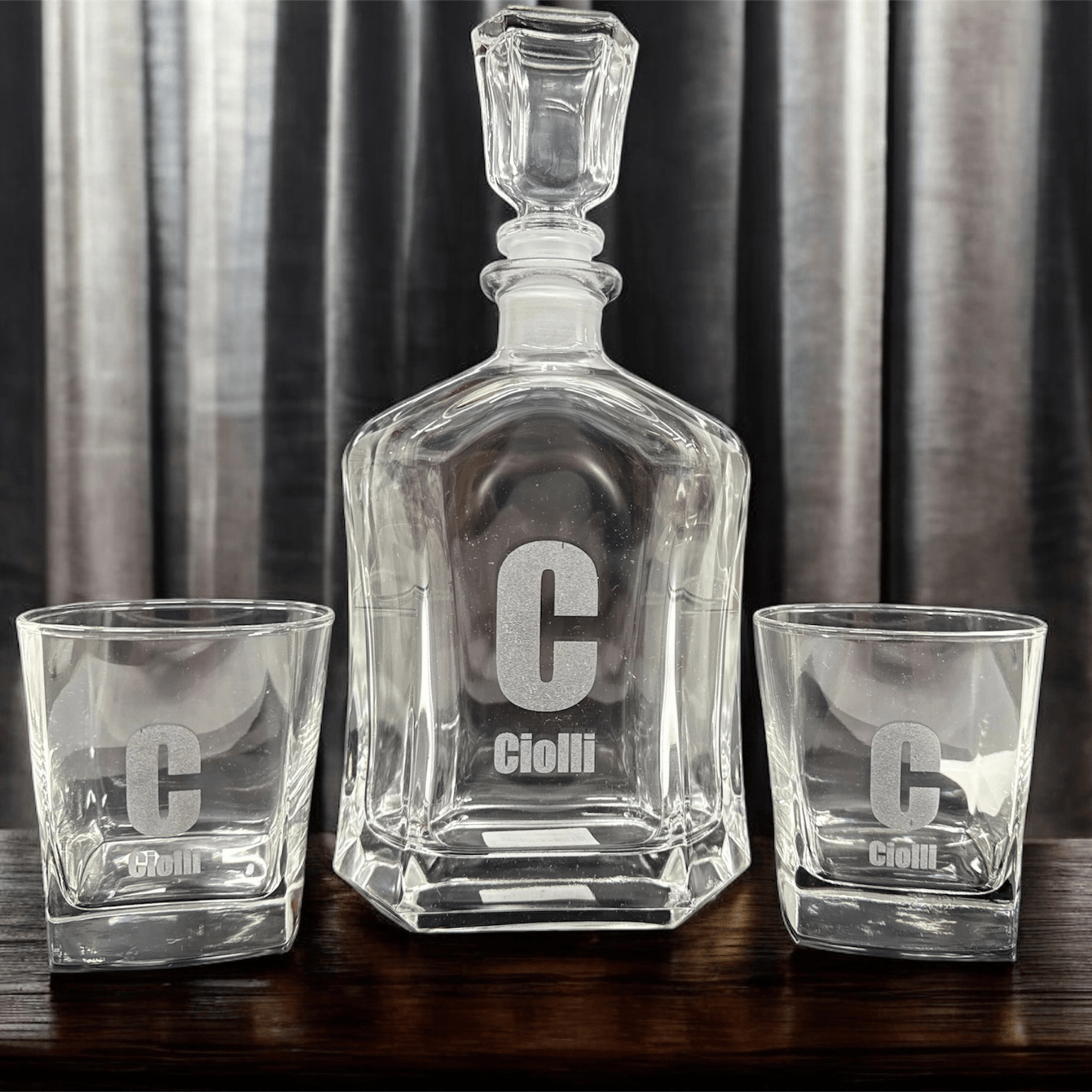 Personalized Decanter Gift Crate - Gift Crates