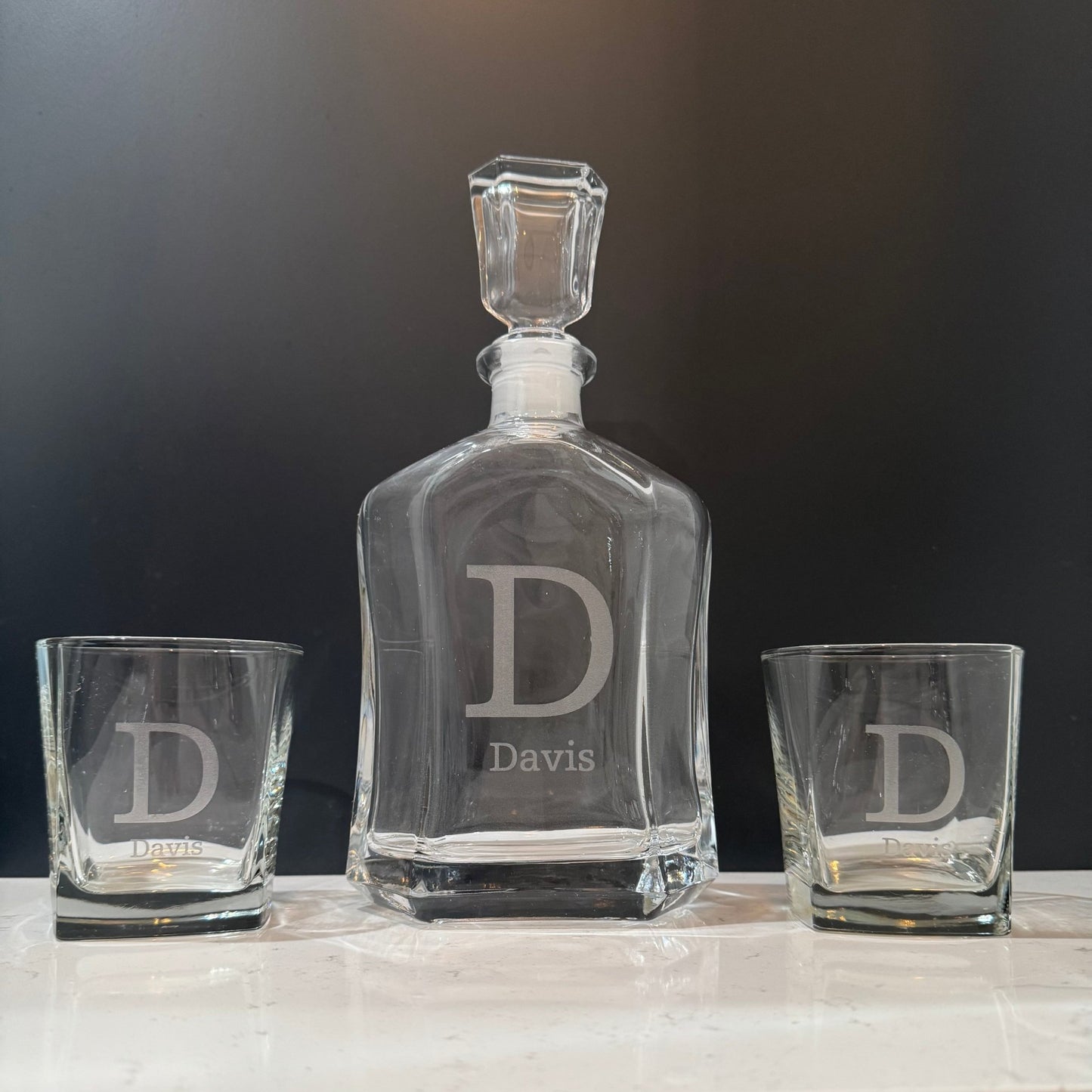 Personalized Decanter Gift Crate - Gift Crates