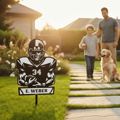 Personalized Sporty Signs Football Sports Crate - Gift Crates