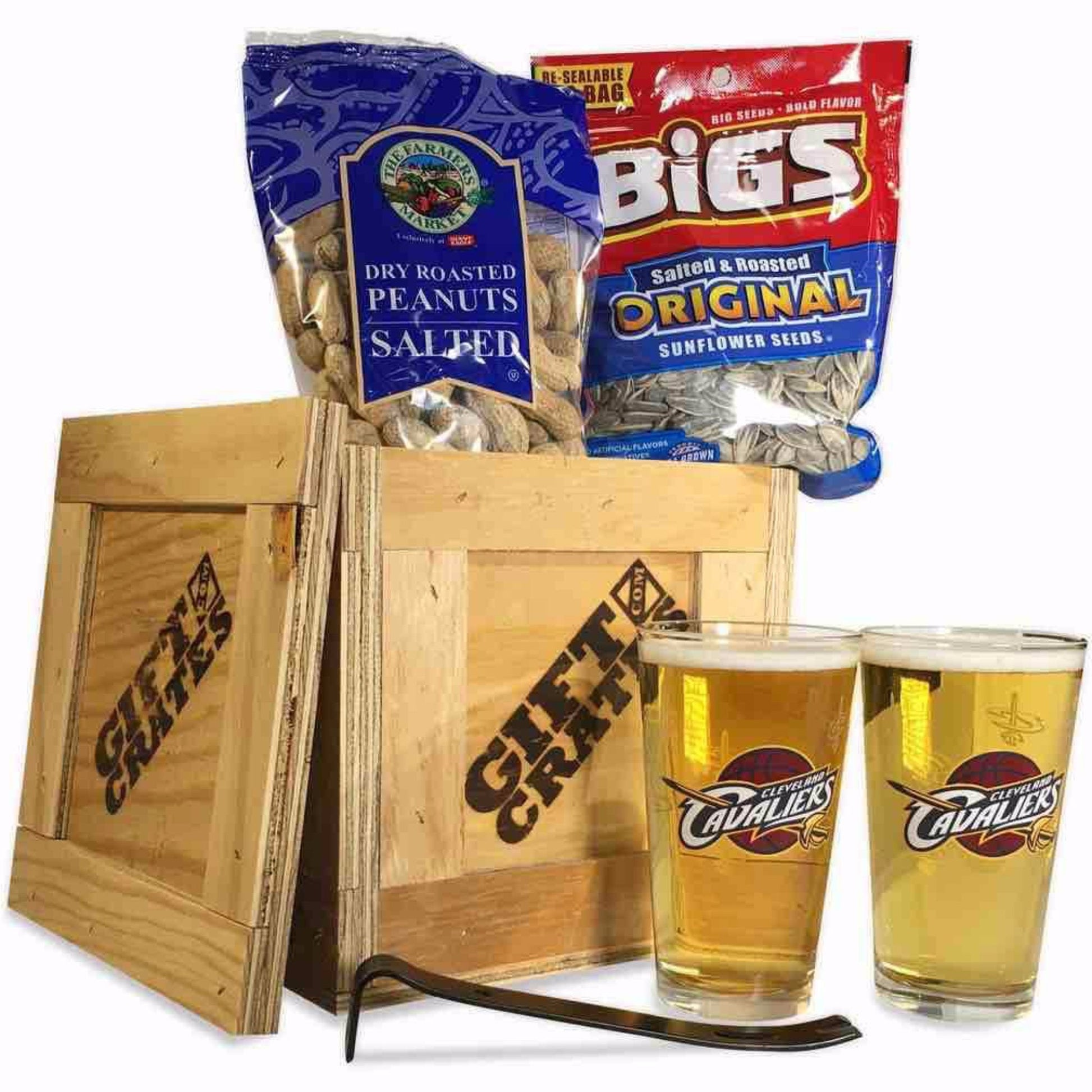 Basketball Barware Mini Crate - Gift Crates