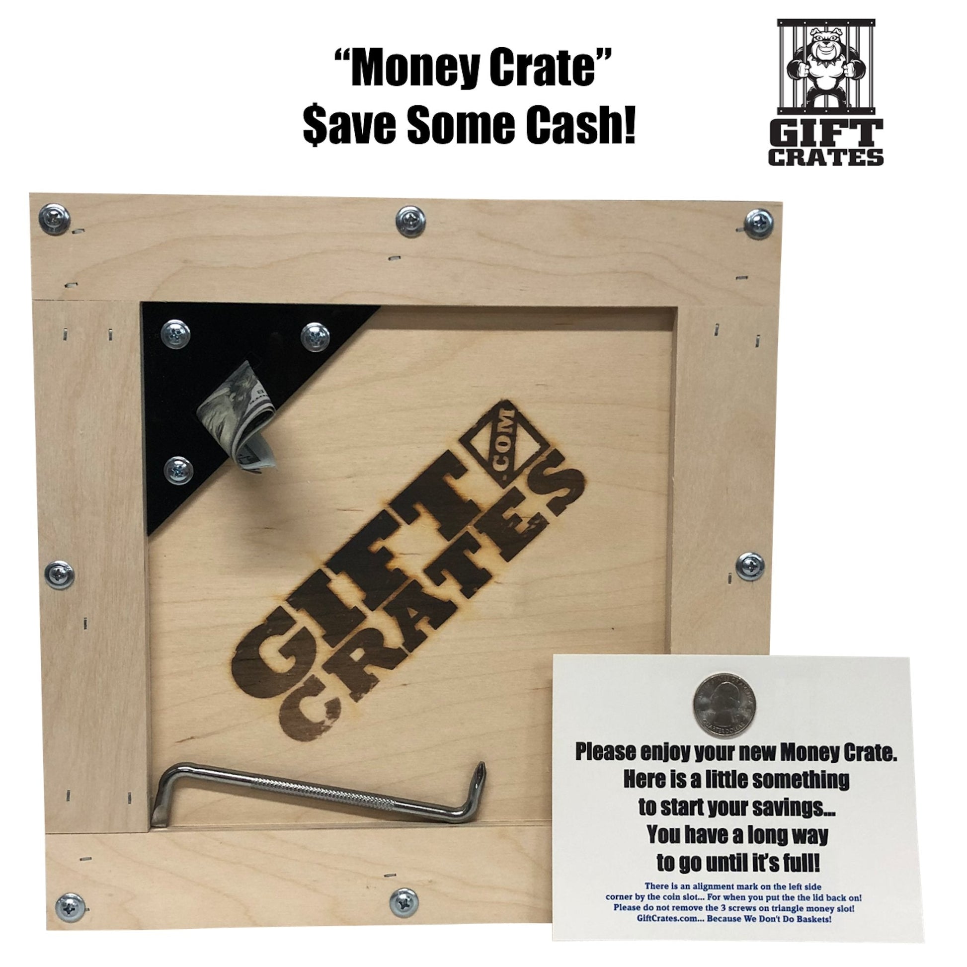 College Barware Crate - Gift Crates