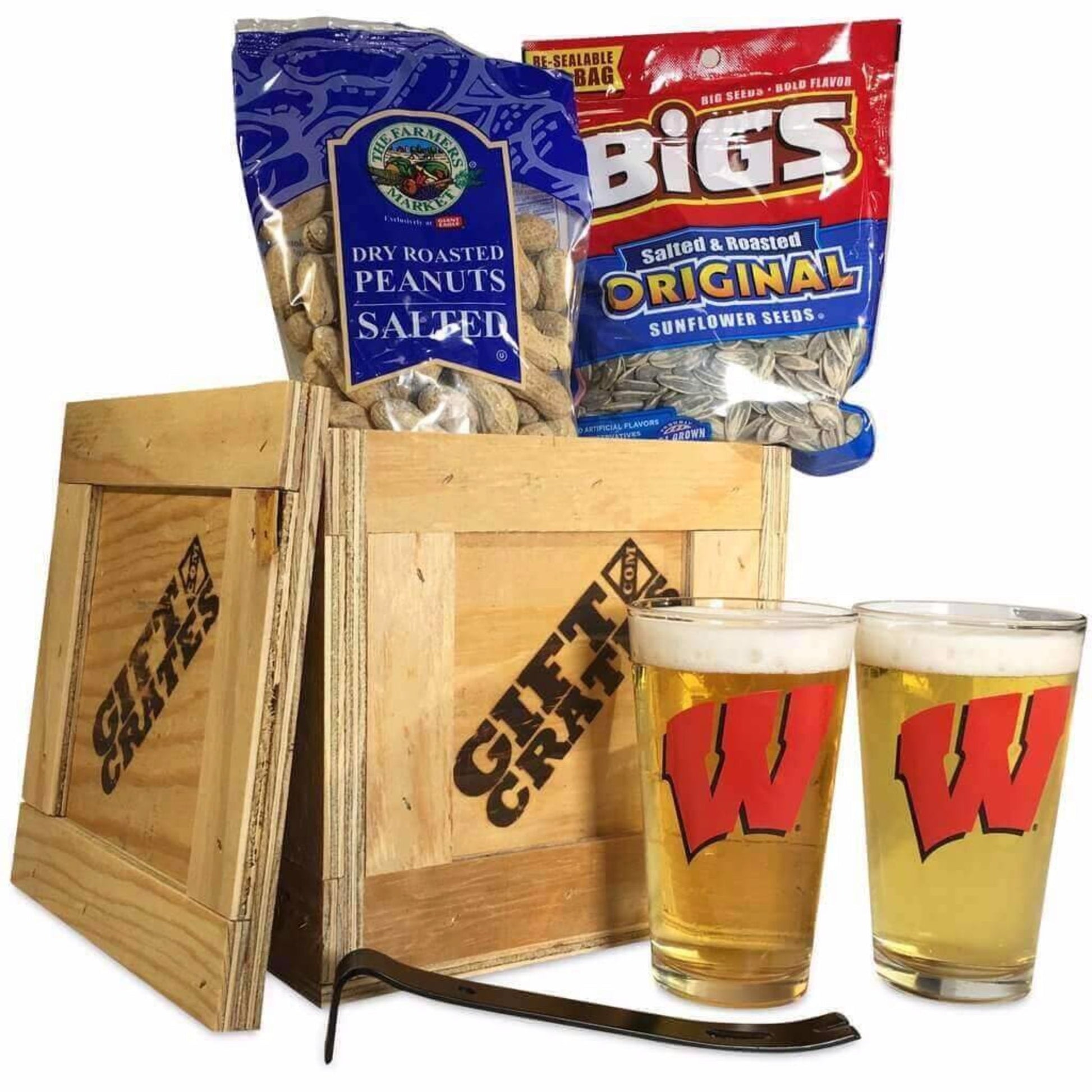 College Barware Mini Crate - Gift Crates