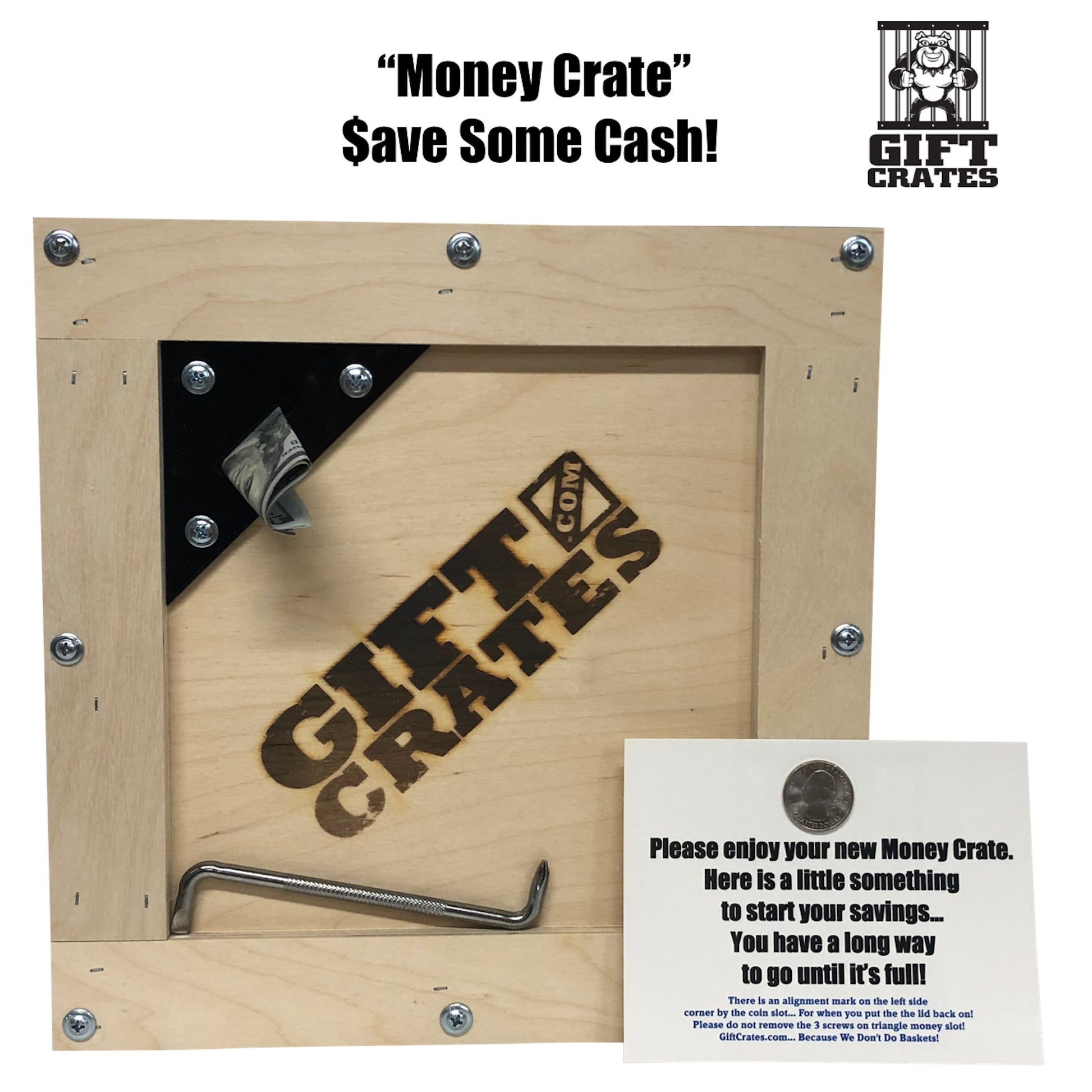 College Barware Mini Crate - Gift Crates
