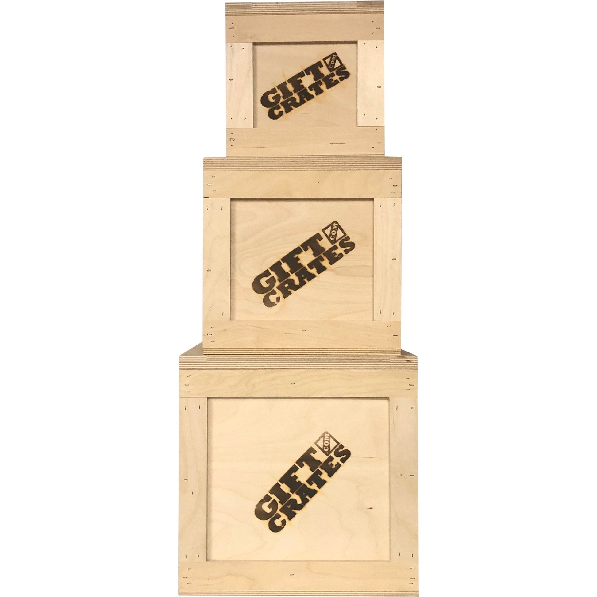 Fifteen Inch Wooden Crate - Gift Crates