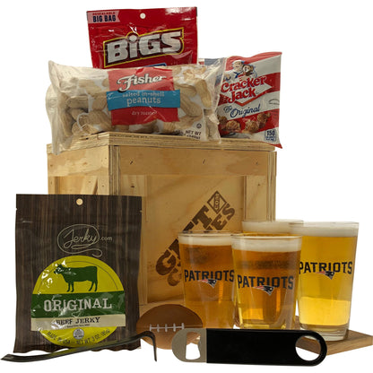 Football Barware Crate - Gift Crates