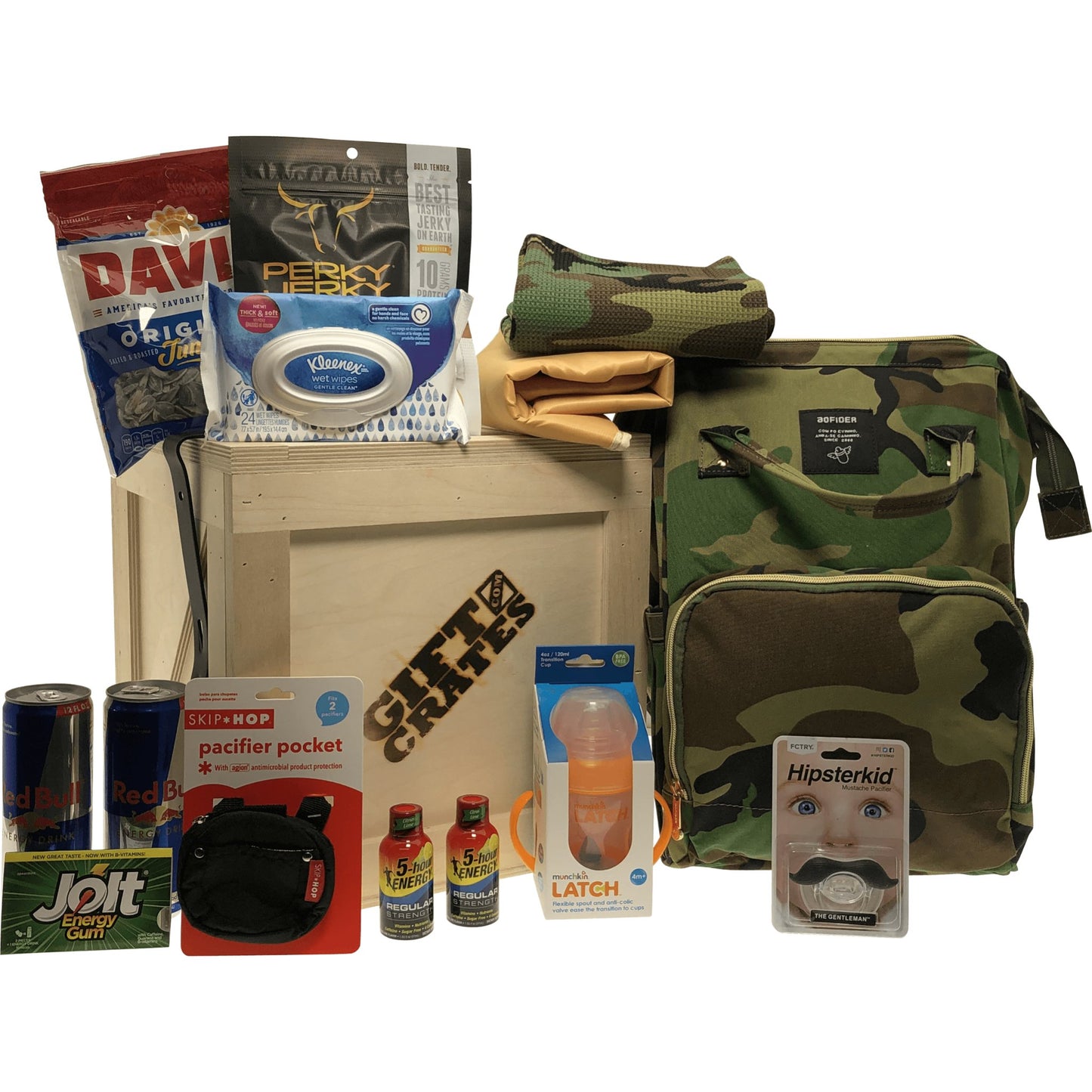 New Parents Backpack Crate - Gift Crates