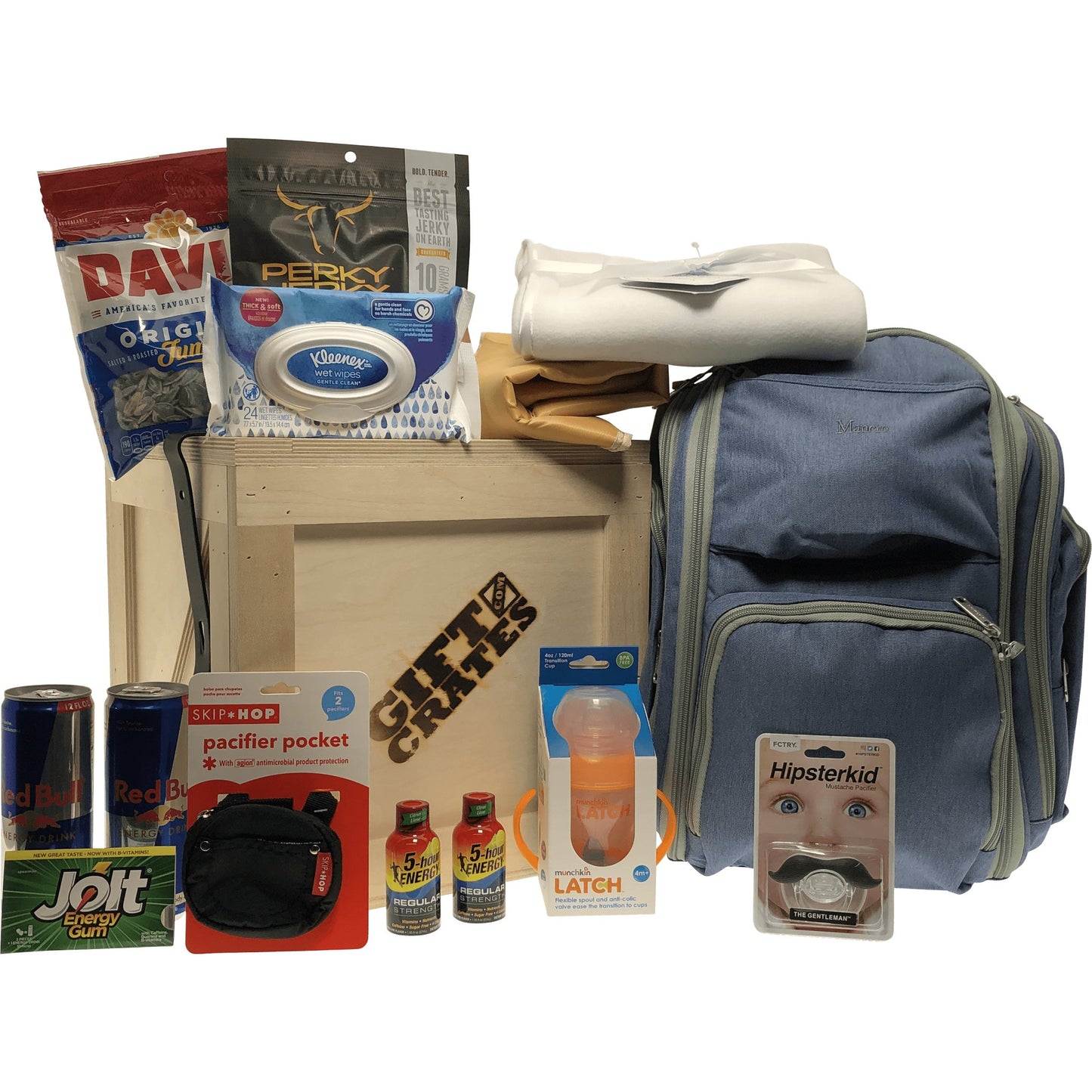 New Parents Backpack Crate - Gift Crates