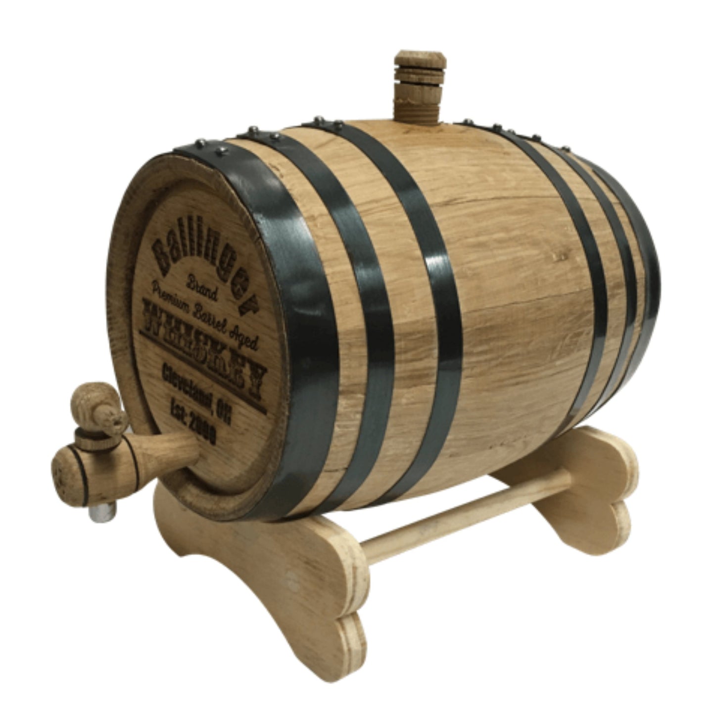 Personalized Whiskey Barrel Crate - Gift Crates