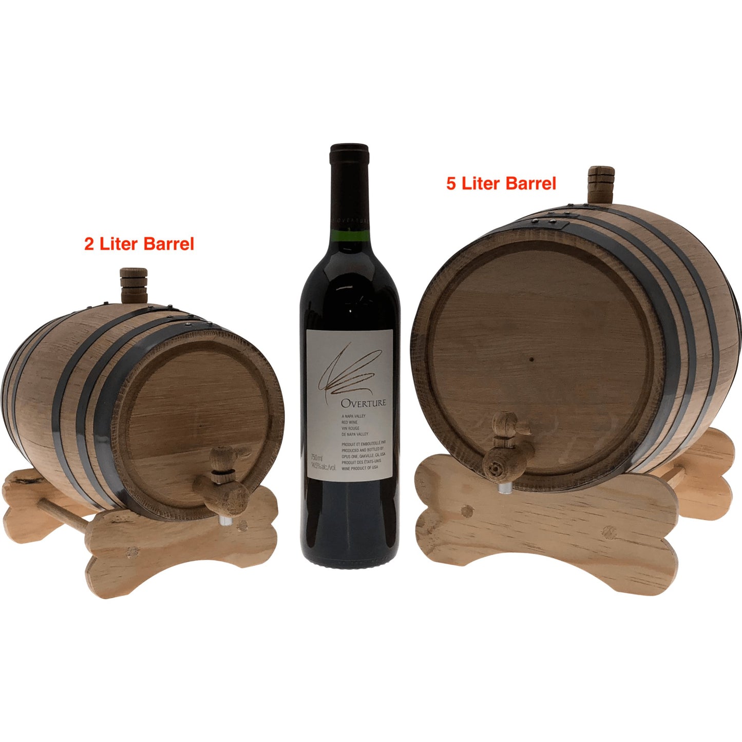 Personalized Wine Barrel Crate - Gift Crates