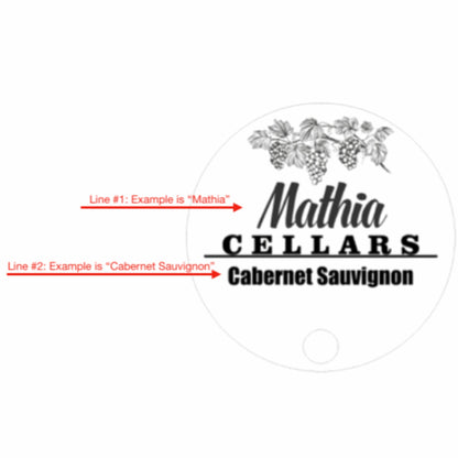 Personalized Wine Barrel Crate - Gift Crates