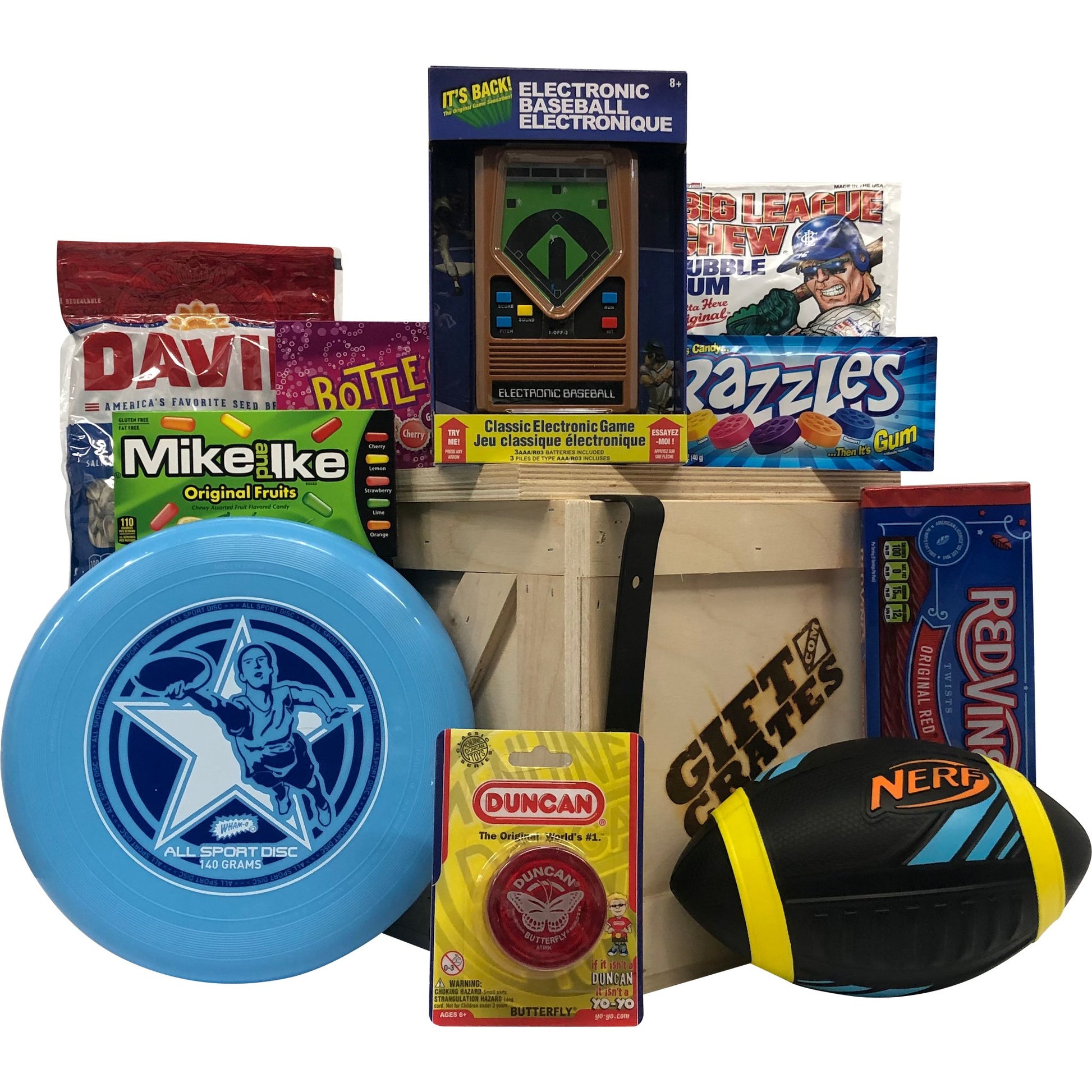 Sports Throwback Crate - Gift Crates